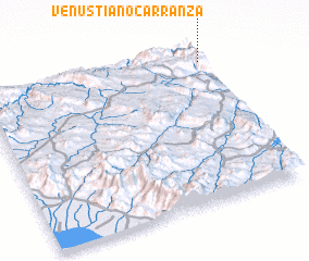 3d view of Venustiano Carranza