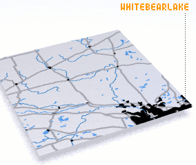 3d view of White Bear Lake