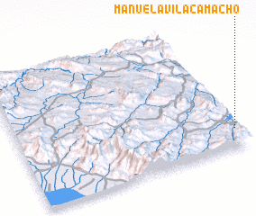 3d view of Manuel Ávila Camacho