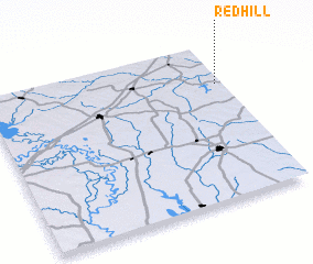 3d view of Red Hill