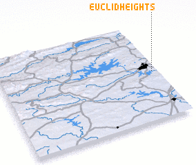 3d view of Euclid Heights