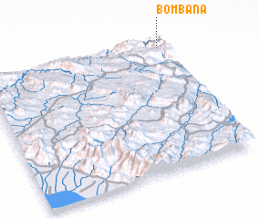 3d view of Bombaná