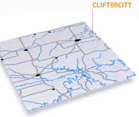 3d view of Clifton City