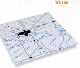 3d view of Newton