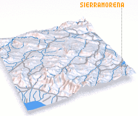 Sierra Morena (Mexico) map 