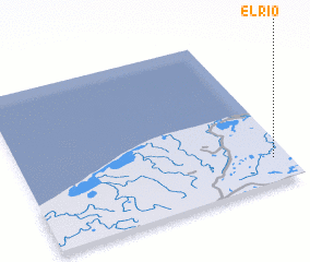 3d view of El Río