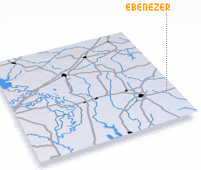 3d view of Ebenezer