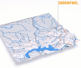 3d view of San Rafael