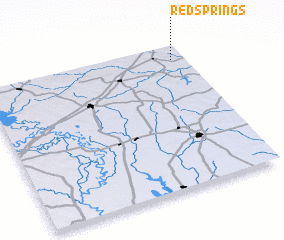 3d view of Red Springs