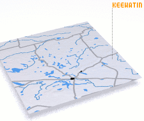 3d view of Keewatin