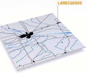 3d view of Lambs Grove