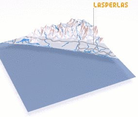 3d view of Las Perlas