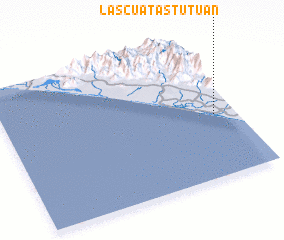 3d view of Las Cuatas Tutuan