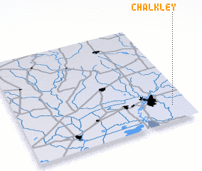 3d view of Chalkley