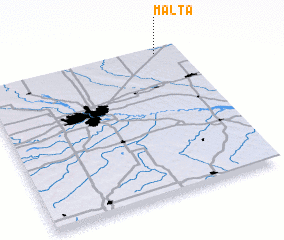 3d view of Malta