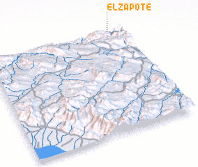 3d view of El Zapote