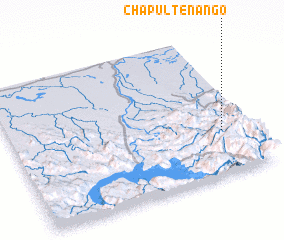 3d view of Chapultenango