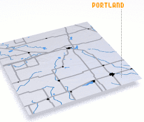 3d view of Portland