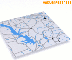 3d view of Oakleaf Estates