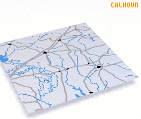 3d view of Calhoun