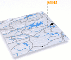 3d view of Hawes