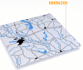 3d view of Ebenezer