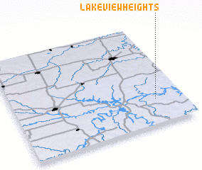 3d view of Lakeview Heights