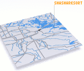 3d view of Sha-Sha Resort