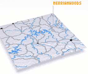 3d view of Merriam Woods