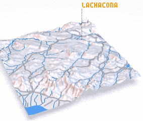 3d view of La Chacona