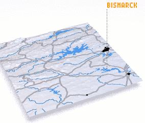 3d view of Bismarck