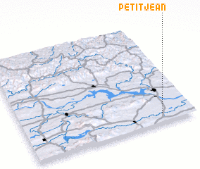 3d view of Petit Jean