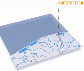 3d view of Puerto Ceiba