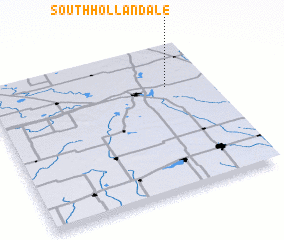 3d view of South Hollandale