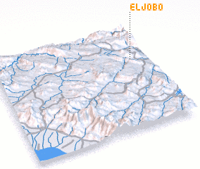 3d view of El Jobo