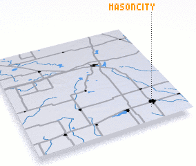 3d view of Mason City