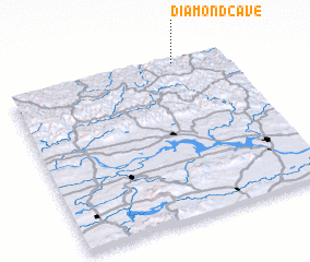 3d view of Diamond Cave