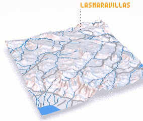 3d view of Las Maravillas