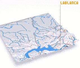 3d view of La Blanca