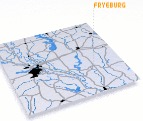 3d view of Fryeburg