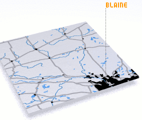 3d view of Blaine