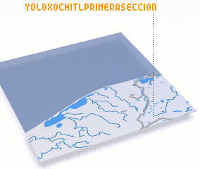 3d view of Yoloxóchitl Primera Sección