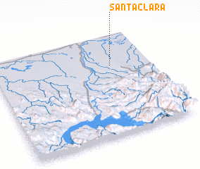 3d view of Santa Clara