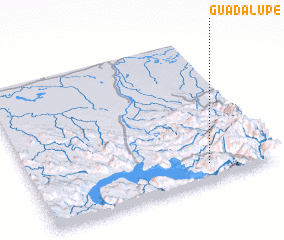 3d view of Guadalupe