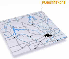 3d view of Pleasant Hope