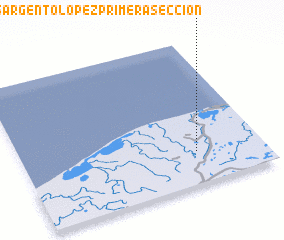 3d view of Sargento López Primera Sección