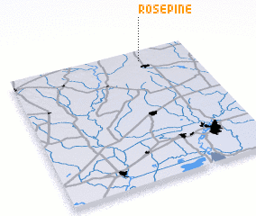 3d view of Rosepine