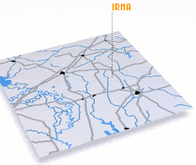 3d view of Irma