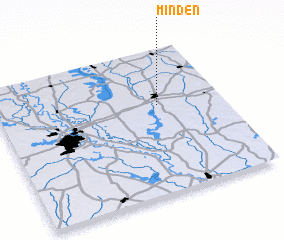 3d view of Minden