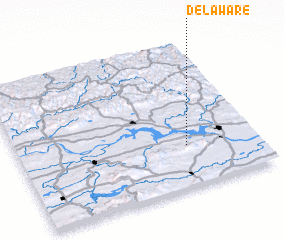 3d view of Delaware